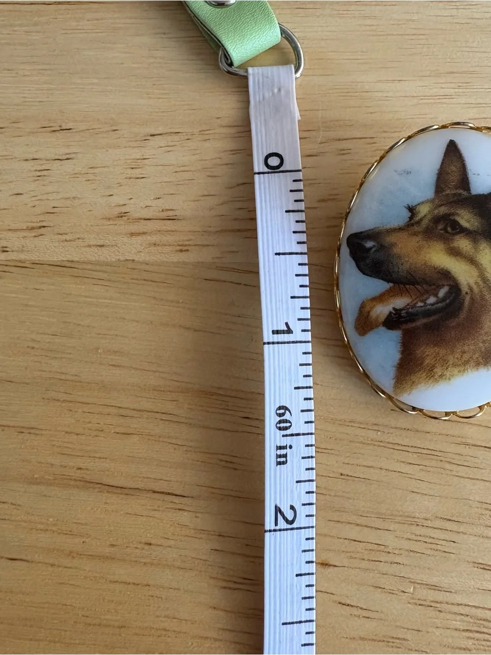 Vintage German Shepherd Brooch